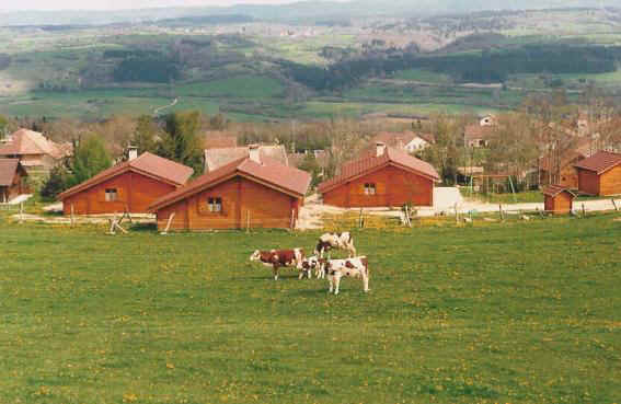 vue sur les chalets