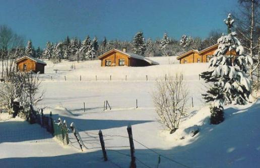 Les chalets en hiver